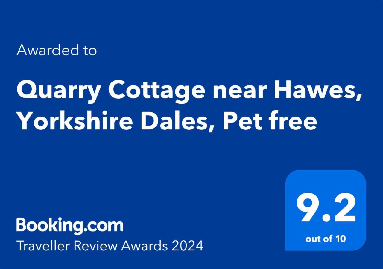 Quarry Cottage Near Hawes, Yorkshire Dales, Pet Free מראה חיצוני תמונה